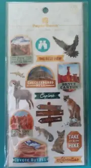 PAPER HOUSE NATIONAL PARKS STICKER SET~ZION~BRYCE CANYON