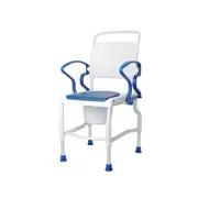Rebotec Koln - Bedside Commode Toilet Chair - Blue