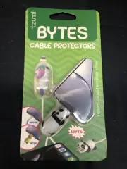 Tzumi Bytes Phone Cord/Cable Protectors 2 Pack Panda & unicorn *New*