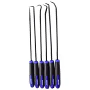 Long Reach Hook And Pick Set For O Rings Hoses Clips Seals 6pc 245mm