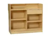 New Counter 122CM Register Stand Counter Showcase Display Cabinet #LTC4M