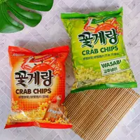 在飛比找蝦皮購物優惠-【疲老闆】韓國 Binggrae 螃蟹餅乾 原味 芥末 70