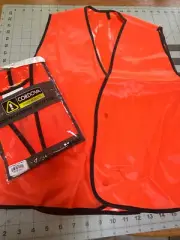 Cordova General Purpose Safety Mesh Vest V100 Mens PPE + BONUS Plastic Vest