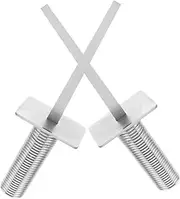 Anneome 2pcs Soccer Training Ground Stake Durable Flagpole Holder for Football Fields Stable Spike for Secure Marking Essential Accessory for Professional Training and Games