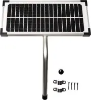 5 Watt Solar Panel Kit (FM121) for Mighty Mule Automatic Gate Openers