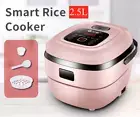 2.5L Small Mini Electric Rice Cooker Student Household Cooking Pot Steamer Soup