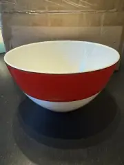Kate Spade Rutherford Circle Red Cereal Soup Bowl By Lenox New York