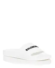 Balenciaga Women's Logo Slide Sandals