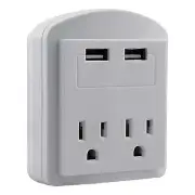 5 Core European Travel Plug Adapter, International Power Plug Surge Protector