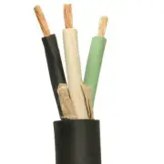 300' 14/3 SJOOW Portable Power Cable Flexible CPE Jacket Black 300V