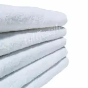 BULK LOT 6x LUXURY EXTRA LARGE BATH SHEET 100% COTTON HOTEL TOWEL WHITE 154CM