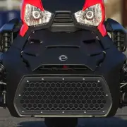 Custom Steel Grille for Can-Am Ryker BRP Rotax 900 CANAM 2019-2020 HEX BLACK
