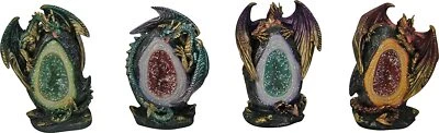 Nemesis Now Geode Keepers Figurine 12cm, Set of 4