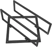 Wine Mounted Elegant Steel Wine Storage Rack Space-saving Home Wall Hanging Rack Black 1 Piece