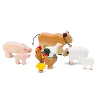 在飛比找誠品線上優惠-Le Toy Van角色扮演/ 歡樂農場動物木質玩具/ TV