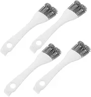 VINTORKY 4pcs Stove Cleaning Brush Grill Cleaner for Outdoor Grill BBQ Grill Brush Grill Brush for Outdoor Grill Cleaning Tool Grill Rack Clean Brush Multi-use Cleaning Brush Grill Tool