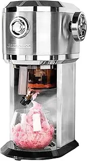 GASTROBACK Slush Machine for Home, Ice Shaver Machine - Slushy Maker for Frozen Cocktail, Snow Cone, Slusheis, Granita and Crushed/Shaved Ice - Adjustable Rasp Thickness and Filling Quantity