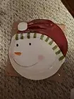 Snowman Plate Christmas 9 Inch Target Home Set Of 4