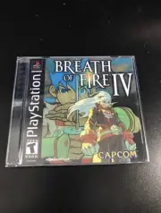 Breath Of Fire IV PS1 Replacement Case - NO DISC