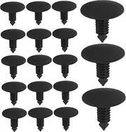 ULTECHNOVO 50pcs Durable Hood Insulator Retainer Clips Kit Easy Installation Push Pin Replacement for Trunk Liners Bumpers Door Trim Panels Versatile Fasteners