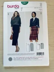 BURDA# 6467 MISSES SKIRTS PATTERN UNCUT