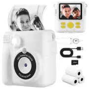 Kids Camera Instant Print Camera Film Camera 2.4 Inch Screen 1080P Digital Ca...