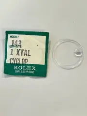 New Genuine Rolex 143 Plastic Crystal Factory Sealed new