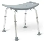 NEW IN BOX - Shower Chair Seat Stainless Steel w/hand grips, 300 lb wt. capacity