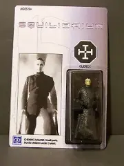 Custom 3 3/4 packaged figure of Cleric John Preston from Equilibrium