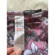 Nasty Gal Floral Bikini Swim Underwear NWT Plus Size 16