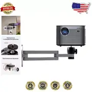Universal Wall Mount for Projectors - Foldable & Fully Adjustable for Any Room