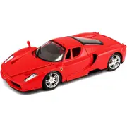 Bburago 1:24 2002 Ferrari Enzo Red Sports Car Diecast Display Model 3+