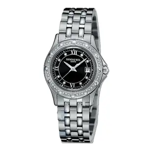 Raymond Weil 蕾蒙威 Tango探戈系列 44真鑽黑面精鋼石英女款29㎜(5390-SPS-00295)