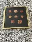COCA COLA 100 YEAR ANNIVERSARY COKE PIN SET OF 8