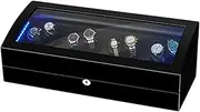 Automatic Watch Winder Storage Display Case Box Pillow Motor Exterior(A) LWX