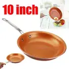 Non-stick Copper Frying Pan with Ceramic Coating and Induction cooking 10 inch