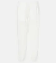 [Tory Burch] Tory Burch Broderie anglaise cotton cropped pants AU 14 white
