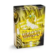 Dragon Shield Yellow Matte Japanese 60 Card Sleeves