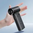 JISULIFE Portable Handheld Turbo Fan, Mini USB Rechargeable Fan