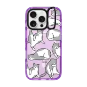 iPhone 16 Pro Impact Ring Stand Case MagSafe Compatible CAT'S LIFE