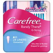 Carefree Liners Barely There G-String X 24