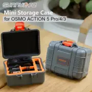 Mini Travel Case Carrying Case Shock-proof Hard Case for OSMO ACTION 5 Pro/ 4/ 3