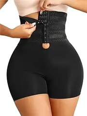 [Bobuco] Shapewear for Women High Waist Padded Tummy Control Shorts Butt Lifter Waist Trainer Hip Enhancer Underwear