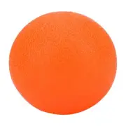 ORANGE Silicone Massage Therapy Grip Ball For Hand Finger Strength Exercise WP