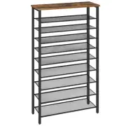10-Tier Shoe Rack, Shoe Organizer for Entryway, Large Capacity Shoe Shelf, fo...