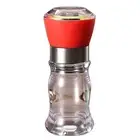Adjustable Ceramic Rotor Pepper Grinder - Refillable Manual Spice Mill2526