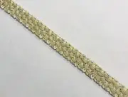 NATURAL "FRENCH BRAID" WOVEN PASSEMENTERIE RUSTIC FARMHOUSE COTTON GIMP TRIM