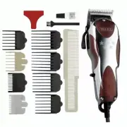 Wahl 5 Star Series Magic Clip Hair Clipper Trimmer Red Corded 220-240 Volt only