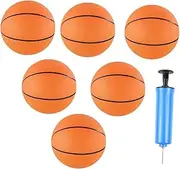 1Set Inflatable Mini Basketball for Balls Balls Pump Safe Basketball Fun Outdoor Indoor Play for Boys