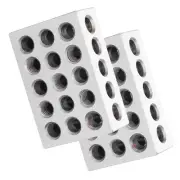 1 Pair 1-2-3 Blocks 23 Hole Matched 0.0002in Machinist 123 Jig Supply New